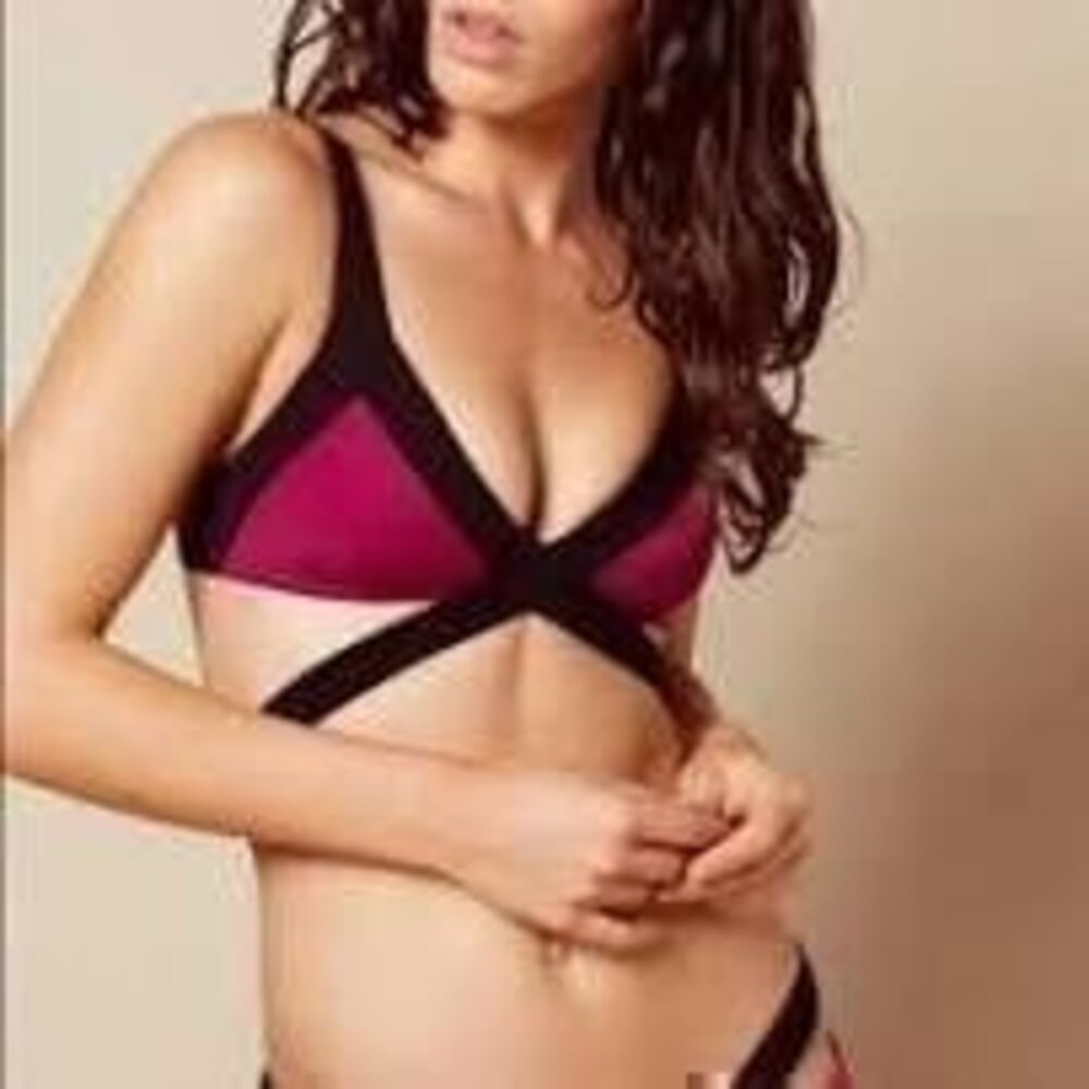 Agent provocateur- Mazzy Bikini Bra Burgundy size 5